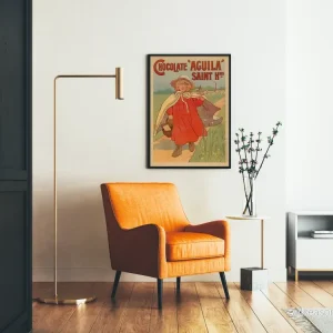 Vintageposter Chocolate Águila Saint Hnos Väggdekoration - Bild 2