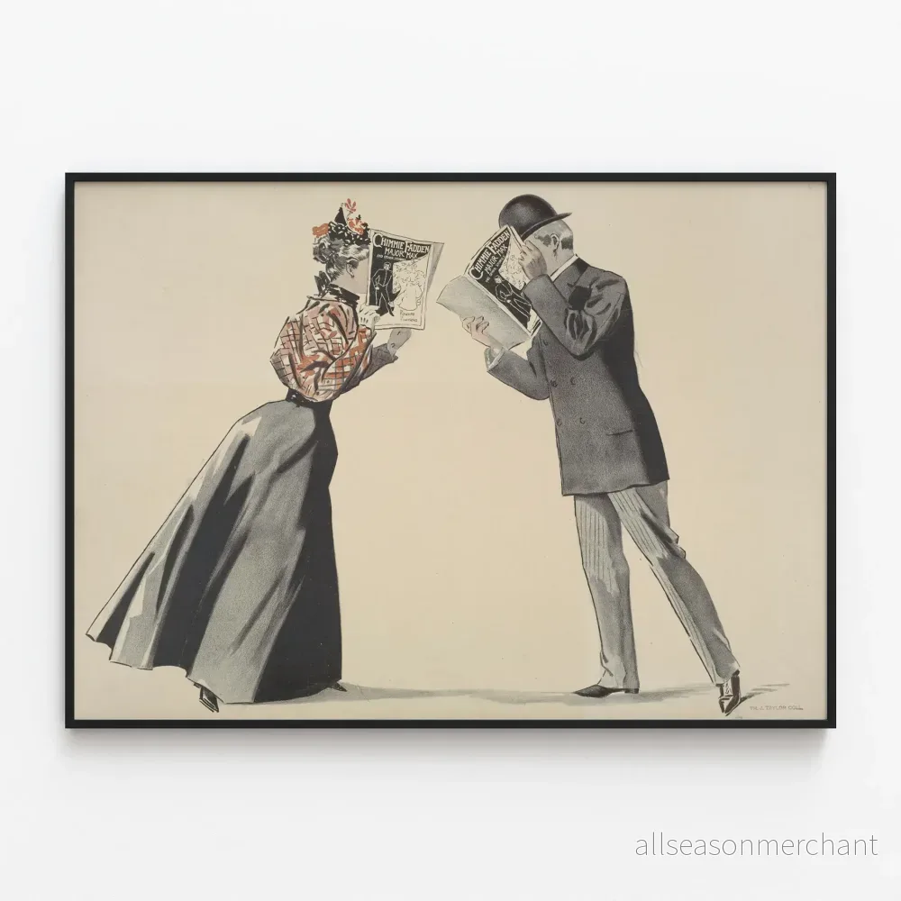 Vintageposter Chimmie Fadden Major Max - Elegant väggdekoration