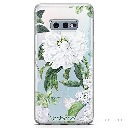 ERT GROUP mobiltelefonfodral för Samsung S10e originalt och officiellt licensierat Babaco mönster Flowers 031 optimalt anpassad till formen på mobiltelefonen, gedeeltelijk transparant 5905131282439