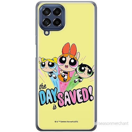ERT GROUP mobiltelefonfodral för Samsung M33 5G originalt och officiellt licensierat The Powerpuff Girls mönster 031, fodral tillverkad av TPU plast 5905511977153