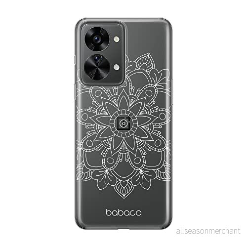 ERT GROUP mobiltelefonfodral för Oneplus NORD 2T 5G originalt och officiellt licensierat Babaco mönster Mandalas 006 optimalt anpassad till formen på mobiltelefonen, gedeeltelijk transparant 5905511274139