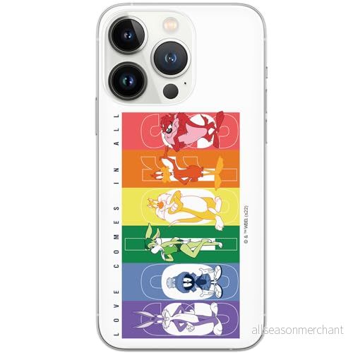 ERT GROUP mobiltelefonfodral för Iphone 13 PRO originalt och officiellt licensierat Looney Tunes mönster 014 optimalt anpassad till formen på mobiltelefonen, fodral tillverkad av TPU plast 5905511998028