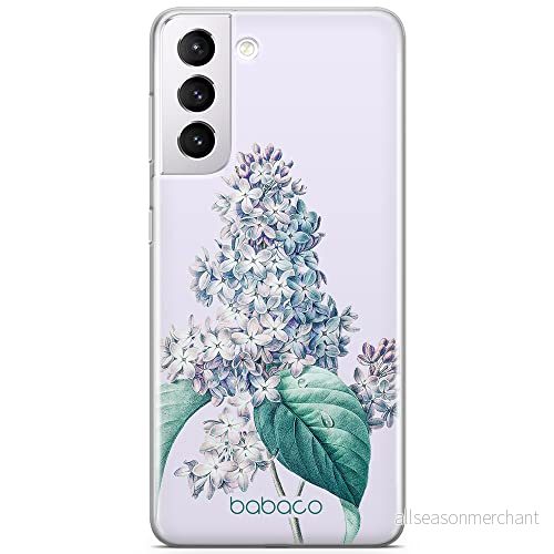 ERT GROUP mobiltelefonfodral för Samsung S21 PLUS originalt och officiellt licensierat Babaco mönster Flowers 024 optimalt anpassad till formen på mobiltelefonen, fodral tillverkad av TPU plast 5905131252821
