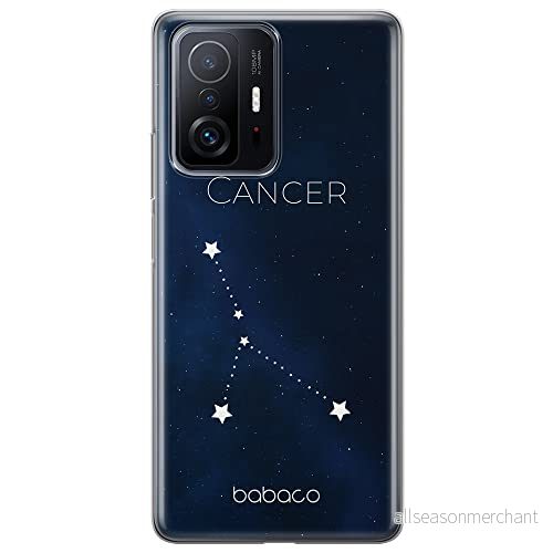 ERT GROUP mobiltelefonfodral för Xiaomi 11T 5G / PRO originalt och officiellt licensierat Babaco mönster Zodiac Constellation 004, fodral tillverkad av TPU plast 5904805557149