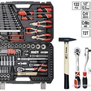 YATO YT 38901 Coffret outillage 122 12,5 (1/2″), 10 (3/8″) 5906083389016 YATO YT 38901 Coffret outillage 122 12,5 (1/2″), 10 (3/8″) 5906083389016