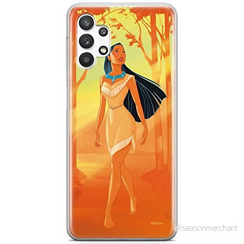 ERT GROUP mobiltelefonfodral för Samsung A32 5G originalt och officiellt licensierat Disney mönster Pocahontas 001 optimalt anpassad till formen på mobiltelefonen, fodral tillverkad av TPU plast 5903040056165