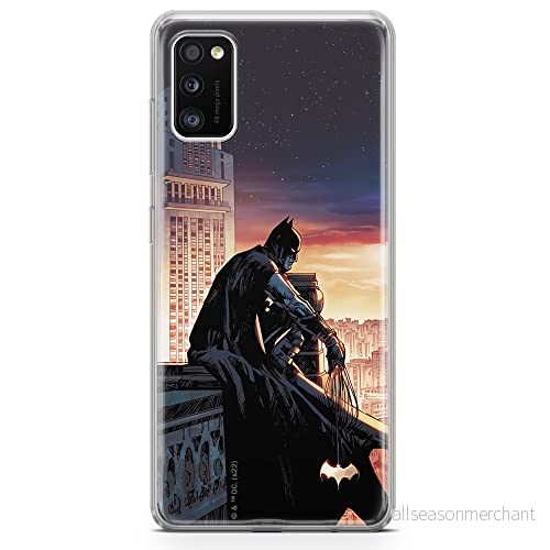 ERT GROUP mobiltelefonfodral för Samsung A41 originalt och officiellt licensierat DC mönster Batman 060 optimalt anpassad till formen på mobiltelefonen, fodral tillverkad av TPU plast 5905131532459