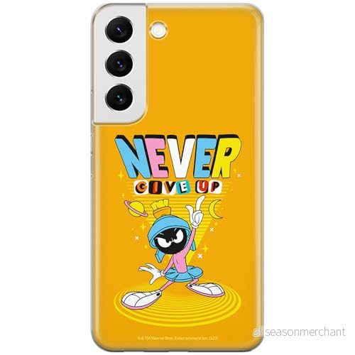 ERT GROUP mobiltelefonfodral för Samsung S22 originalt och officiellt licensierat Looney Tunes mönster Marvin 005 optimalt anpassad till formen på mobiltelefonen, fodral tillverkad av TPU plast 5905795129231
