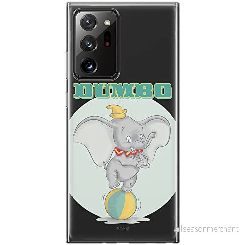 ERT GROUP mobiltelefonfodral för Samsung GALAXY NOTE 20 ULTRA originalt och officiellt licensierat Disney mönster Dumbo 006 optimalt anpassad till formen på mobiltelefonen, gedeeltelijk transparant 5903040353257