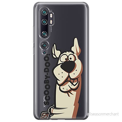 ERT GROUP mobiltelefonfodral för Xiaomi MI NOTE 10 / PRO originalt och officiellt licensierat Scooby Doo mönster 009 anpassad till formen på mobiltelefonen, gedeeltelijk transparant 5904805584718