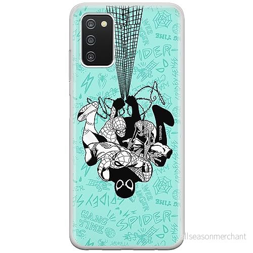 ERT GROUP mobiltelefonfodral för Samsung A03S originalt och officiellt licensierat Marvel mönster Spider Man 043 optimalt anpassad till formen på mobiltelefonen, fodral tillverkad av TPU plast 5905795019839