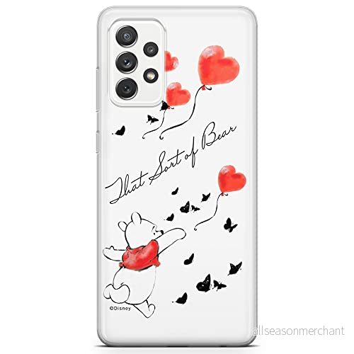 ERT GROUP mobiltelefonfodral för Samsung A72 5G originalt och officiellt licensierat Disney mönster Winnie the Pooh and friends 001, fodral tillverkad av TPU plast 5903040073261