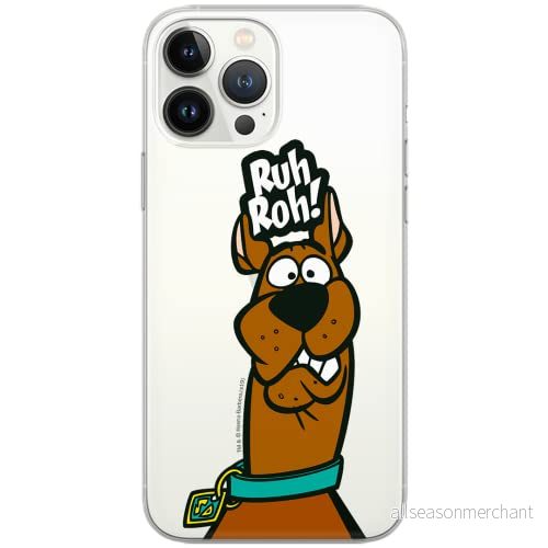 ERT GROUP mobiltelefonfodral för Huawei P30 originalt och officiellt licensierat Scooby Doo mönster 007 Vit optimalt anpassad till formen på mobiltelefonen, gedeeltelijk transparant 5903537047676