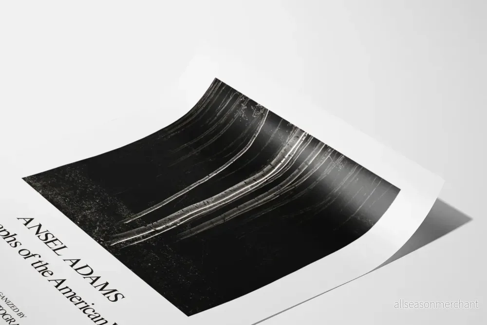 Poster Svartvita fotografier Ansel Adams - Västerländska landskap - Bild 3