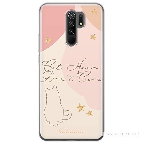 ERT GROUP mobiltelefonfodral för Xiaomi REDMI 9 originalt och officiellt licensierat Babaco mönster Cats 007 optimalt anpassad till formen på mobiltelefonen, fodral tillverkad av TPU plast 5905131080363
