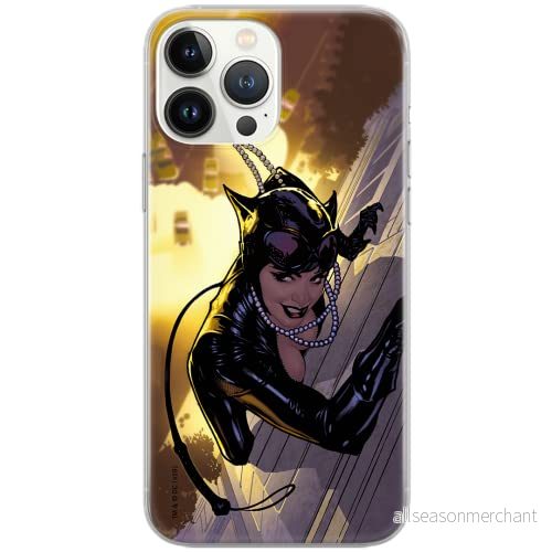 ERT GROUP mobiltelefonfodral för Apple Iphone 5/5S/SE originalt och officiellt licensierat DC mönster Catwoman 006 Vit optimalt anpassad till formen på mobiltelefonen, fodral tillverkad av TPU plast 5902980670615