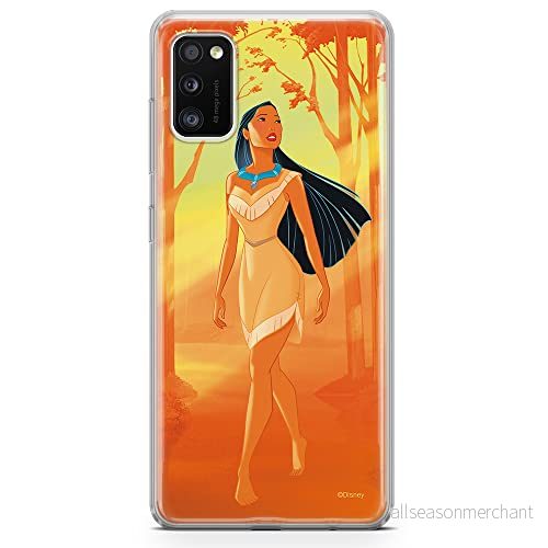 ERT GROUP mobiltelefonfodral för Samsung A41 originalt och officiellt licensierat Disney mönster Pocahontas 001 optimalt anpassad till formen på mobiltelefonen, fodral tillverkad av TPU plast 5903537511160