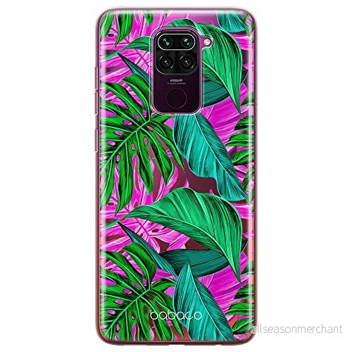 ERT GROUP mobiltelefonfodral för Xiaomi REDMI NOTE 9 originalt och officiellt licensierat Babaco mönster Plants 004 optimalt anpassad till formen på mobiltelefonen, gedeeltelijk transparant 5903040330555