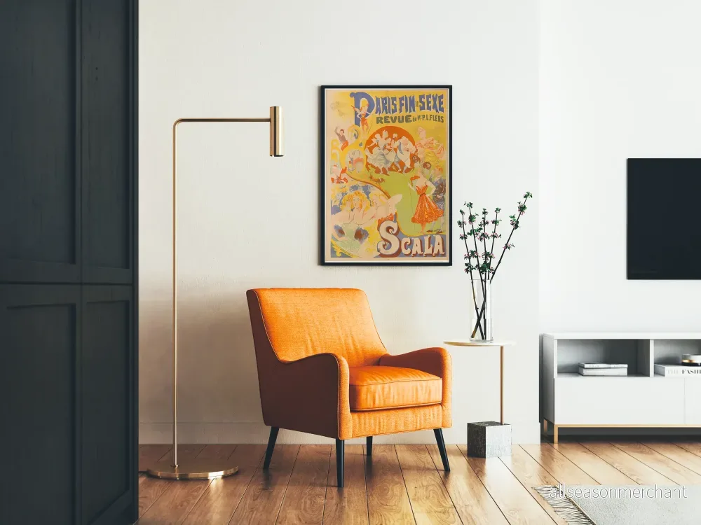Vintageposter Scala Paris Slut på Sexet Revyn Mr P.L. Flers - Bild 2