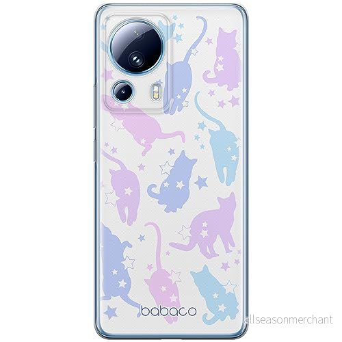 ERT GROUP mobiltelefonfodral för Xiaomi 13 LITE/CIVI 2 originalt och officiellt licensierat Babaco mönster Cats 016 optimalt anpassad till formen på mobiltelefonen, fodral tillverkad av TPU plast 5905511926694