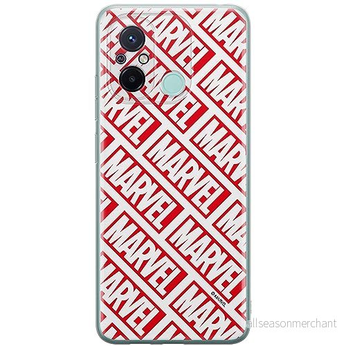 ERT GROUP mobiltelefonfodral för Xiaomi REDMI 12C/ 11A originalt och officiellt licensierat Marvel mönster 012 optimalt anpassad till formen på mobiltelefonen, fodral tillverkad av TPU plast 5905511851507