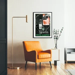 Vintageposter Gelée Lumière mot diarré - Bild 2