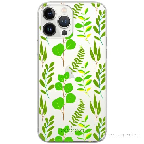 ERT GROUP mobiltelefonfodral för Samsung S9 originalt och officiellt licensierat Babaco mönster Plants 009 Vit optimalt anpassad till formen på mobiltelefonen, gedeeltelijk transparant 5903932572308