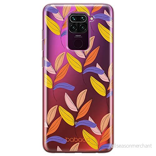 ERT GROUP mobiltelefonfodral för Xiaomi REDMI NOTE 9 originalt och officiellt licensierat Babaco mönster Plants 007 optimalt anpassad till formen på mobiltelefonen, gedeeltelijk transparant 5903932569629