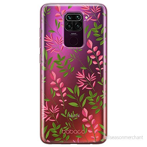 ERT GROUP mobiltelefonfodral för Xiaomi REDMI NOTE 9 originalt och officiellt licensierat Babaco mönster Plants 013 optimalt anpassad till formen på mobiltelefonen, gedeeltelijk transparant 5903932582161