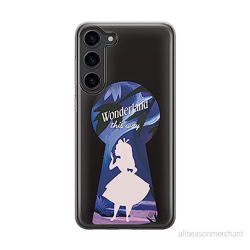 ERT GROUP mobiltelefonfodral för Samsung S23 PLUS originalt och officiellt licensierat Disney mönster Alice 007 optimalt anpassad till formen på mobiltelefonen, fodral tillverkad av TPU plast 5905511440510