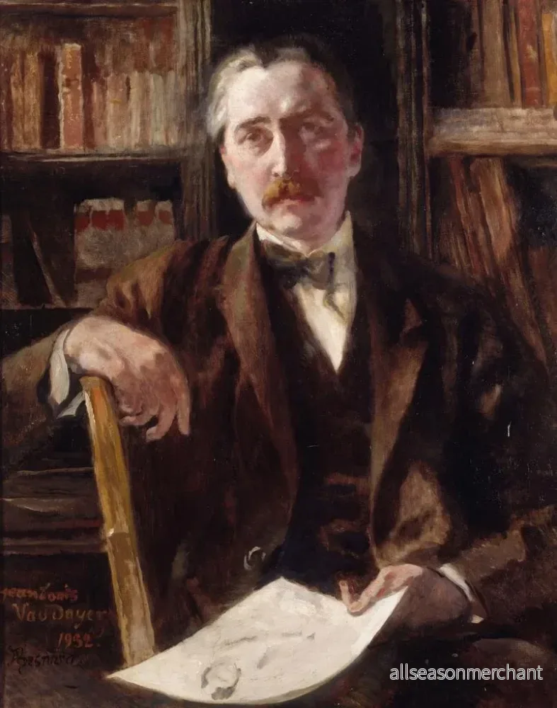 Målning av Jean-Louis Vaudoyer 1883-1963 - Albert Besnard | Konsttryck - Bild 2