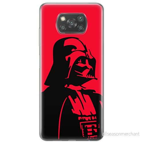 ERT GROUP mobiltelefonfodral för Xiaomi POCOPHONE X3 originalt och officiellt licensierat Star Wars mönster Darth Vader 019 anpassad till formen på mobiltelefonen, fodral tillverkad av TPU plast 5903537128283