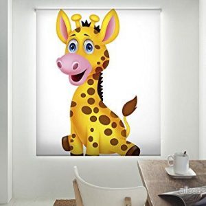 Blindecor Digital tryckt babygardin, polyester, giraff, 150 x 180 cm 8434363015074 Blindecor Digital tryckt babygardin, polyester, giraff, 150 x 180 cm 8434363015074