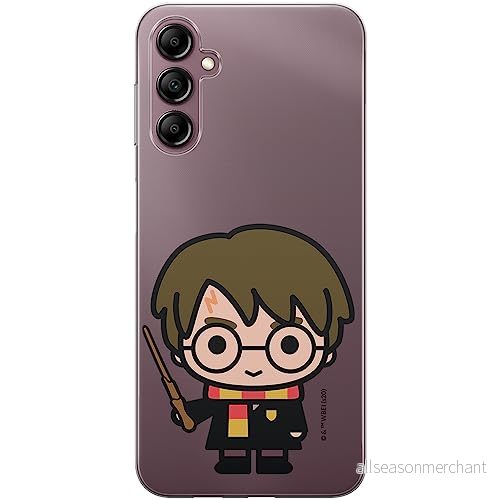 ERT GROUP mobiltelefonfodral för Samsung A14 4G/5G originalt och officiellt licensierat Harry Potter mönster 024 optimalt anpassad till formen på mobiltelefonen, gedeeltelijk transparant 5905511821302