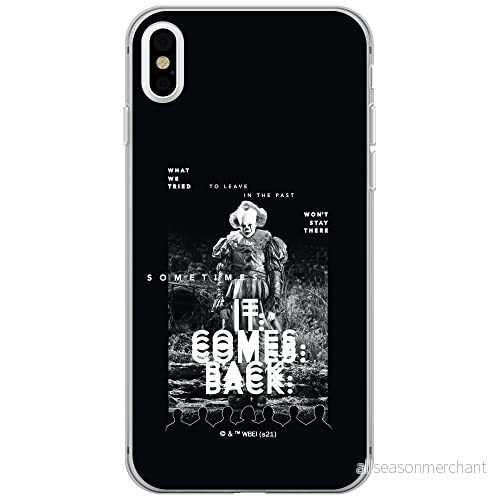 ERT GROUP mobiltelefonfodral för Iphone X/XS originalt och officiellt licensierat Horror mönster It 017 optimalt anpassad till formen på mobiltelefonen, fodral tillverkad av TPU plast 5905131991621
