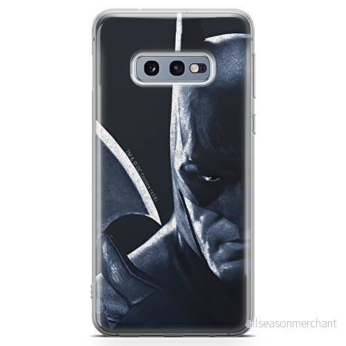 ERT GROUP mobiltelefonfodral för Samsung S10e originalt och officiellt licensierat DC mönster Batman 020 optimalt anpassad till formen på mobiltelefonen, fodral tillverkad av TPU plast 5902980059984