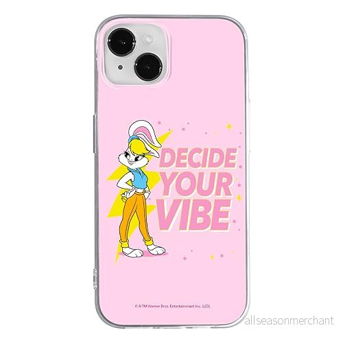 ERT GROUP mobiltelefonfodral för Iphone 14 originalt och officiellt licensierat Looney Tunes mönster Lola 006 optimalt anpassad till formen på mobiltelefonen, fodral tillverkad av TPU plast 5905795069162