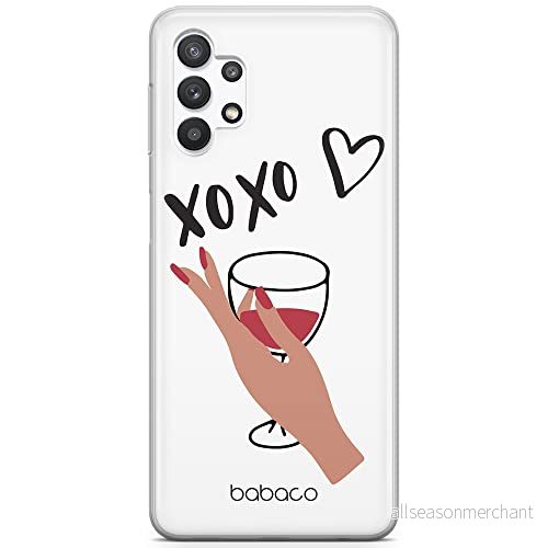ERT GROUP mobiltelefonfodral för Samsung A32 5G originalt och officiellt licensierat Babaco mönster XOXO 001 optimalt anpassad till formen på mobiltelefonen, gedeeltelijk transparant 5904805047381