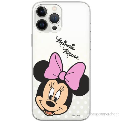 ERT GROUP mobiltelefonfodral för Xiaomi REDMI NOTE 9 originalt och officiellt licensierat Disney mönster Minnie 008 optimalt anpassad till formen på mobiltelefonen, gedeeltelijk transparant 5903040328767