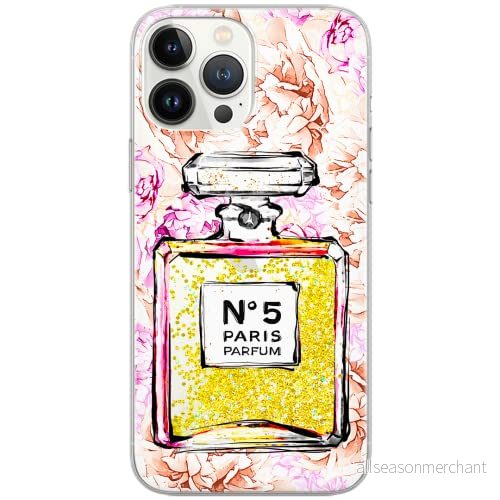 ERT GROUP mobiltelefonfodral för Apple Iphone 11 PRO originalt och officiellt licensierat Babaco mönster Perfume 003 Vit optimalt anpassad till formen på mobiltelefonen, med glitter overflow effekt 5903537773964