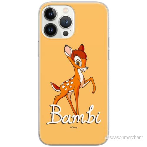 ERT GROUP mobiltelefonfodral för Xiaomi REDMI NOTE 9 originalt och officiellt licensierat Disney mönster Bambi 013 optimalt anpassad till formen på mobiltelefonen, fodral tillverkad av TPU plast 5903932290233