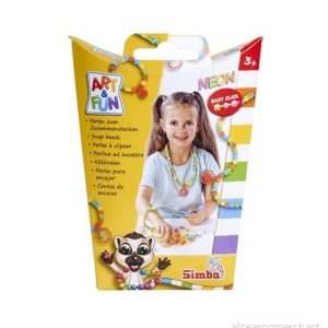 Art und Fun Neon Snap Beads, 250 pärlor att sätta ihop, från 3 år 4006592091118 Art und Fun Neon Snap Beads, 250 pärlor att sätta ihop, från 3 år 4006592091118