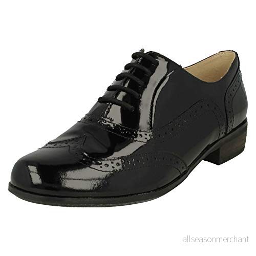 Clarks Hamble ek dam Derbyskor ,Schwarz Black Pat, 41.5 EU 5051039812091