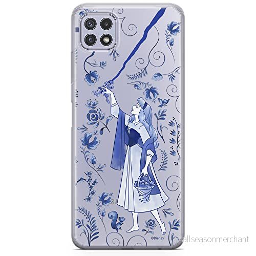 ERT GROUP mobiltelefonfodral för Samsung A22 5G originalt och officiellt licensierat Disney mönster Aurora 003 optimalt anpassad till formen på mobiltelefonen, gedeeltelijk transparant 5903932827507