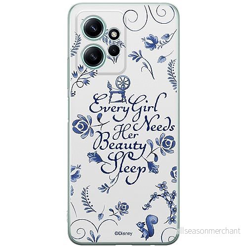 ERT GROUP mobiltelefonfodral för Xiaomi REDMI NOTE 12 4G originalt och officiellt licensierat Disney mönster Aurora 002 optimalt anpassad till formen på mobiltelefonen, fodral tillverkad av TPU plast 5905511950811