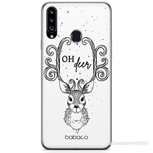 ERT GROUP mobiltelefonfodral för Samsung A20S originalt och officiellt licensierat Babaco mönster Winter 002 optimalt anpassad till formen på mobiltelefonen, fodral tillverkad av TPU plast 5904805437946