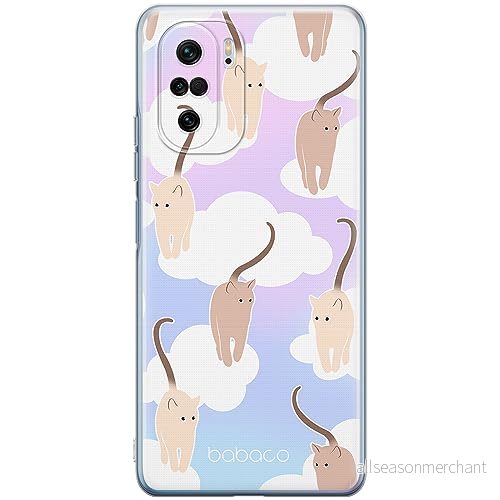 ERT GROUP mobiltelefonfodral för Xiaomi MI 11i/ REDMI K40/K40 PRO/POCO F3/ F3 PRO originalt och officiellt licensierat Babaco mönster Cats 015, fodral tillverkad av TPU plast 5905511886776