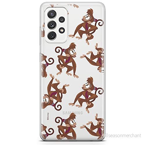 ERT GROUP mobiltelefonfodral för Samsung A53 5G originalt och officiellt licensierat Disney mönster Abu 001 optimalt anpassad till formen på mobiltelefonen, gedeeltelijk transparant 5904805328961