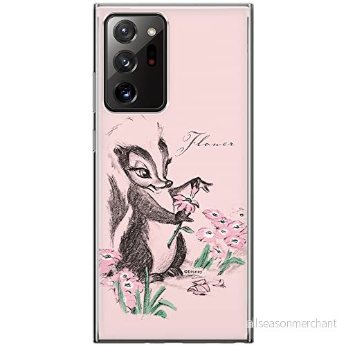 ERT GROUP mobiltelefonfodral för Samsung GALAXY NOTE 20 ULTRA originalt och officiellt licensierat Disney mönster Flower Skunk 001, fodral tillverkad av TPU plast 5903040360422