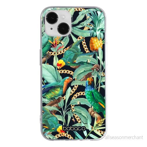 ERT GROUP mobiltelefonfodral för Iphone 13 PRO MAX originalt och officiellt licensierat Babaco mönster Flowers 058 optimalt anpassad till formen på mobiltelefonen, fodral tillverkad av TPU plast 5905131369017
